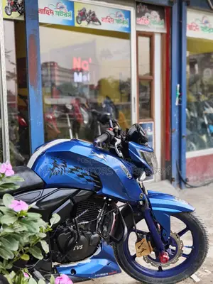 TVS Apache 160 4V 2020 Blue
