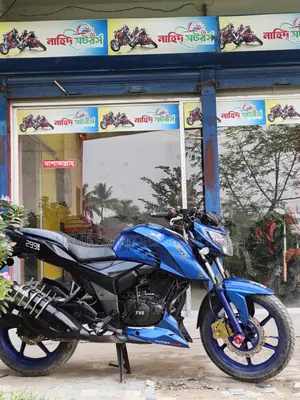 TVS Apache 160 4V 2020 Blue