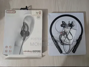 Hoco ES67 + Recrsi RE-NY030 (Neckband Combo) Full Fresh