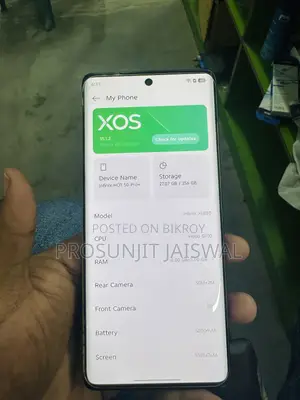 Infinix Hot 50 Pro+ 4G 256 GB Black