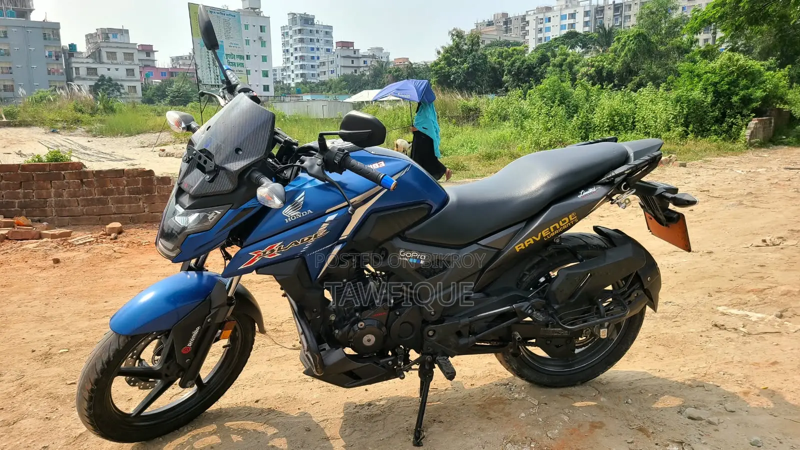 হোন্ডা এক্স-ব্লেড ১৬০ ২০২১ নীল