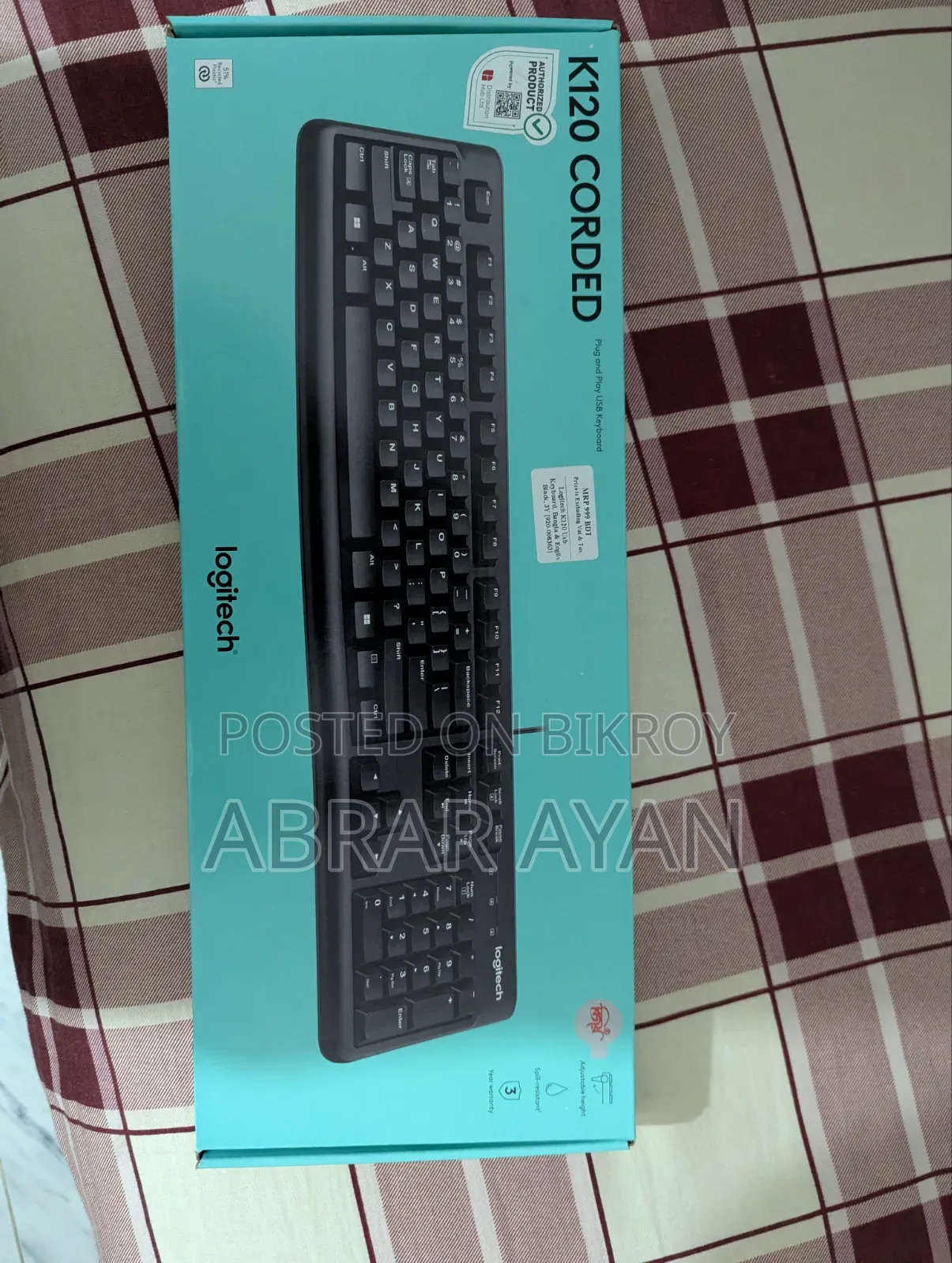 Logitech K120