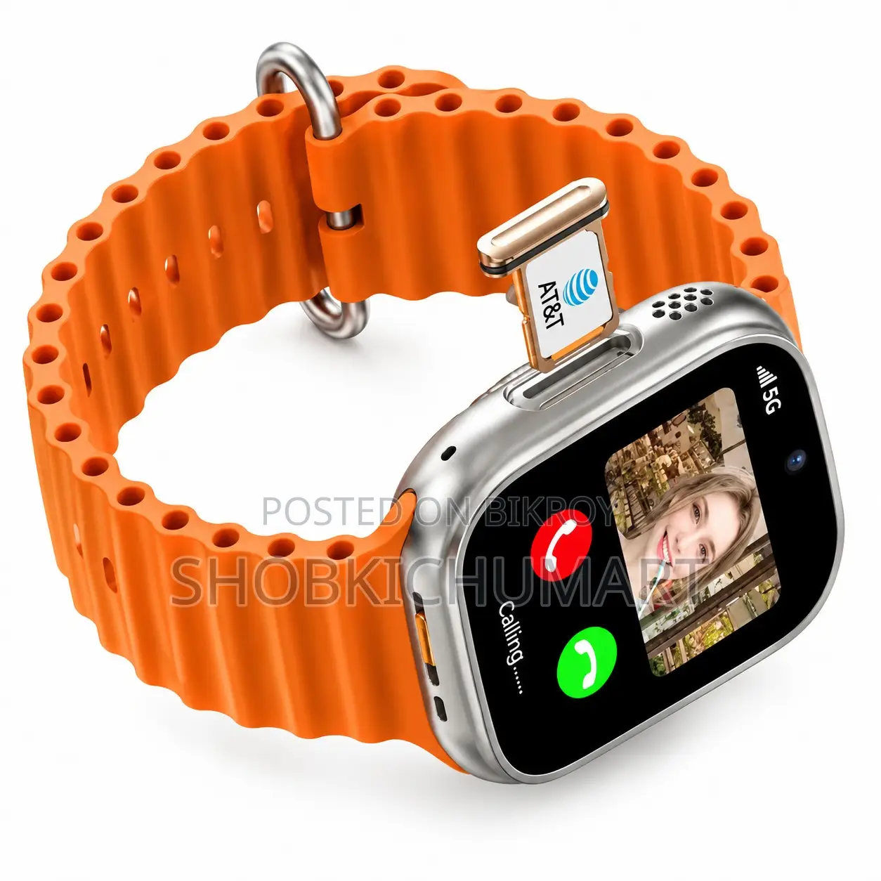 S9 Ultra 5G Android Smart Watch Dual Camera & SIM Supported Brand New