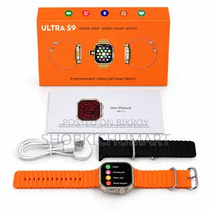 S9 Ultra 5G Android Smart Watch Dual Camera & SIM Supported Brand New
