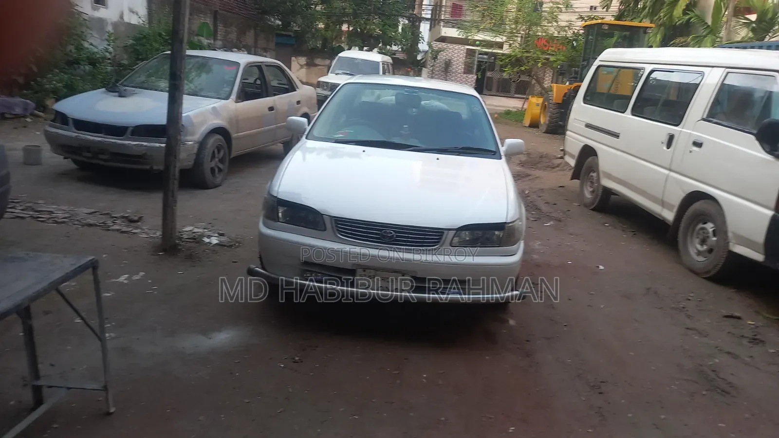 Toyota Corolla Sedan 2001 White