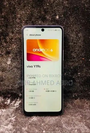 Vivo Y19s 128 GB White