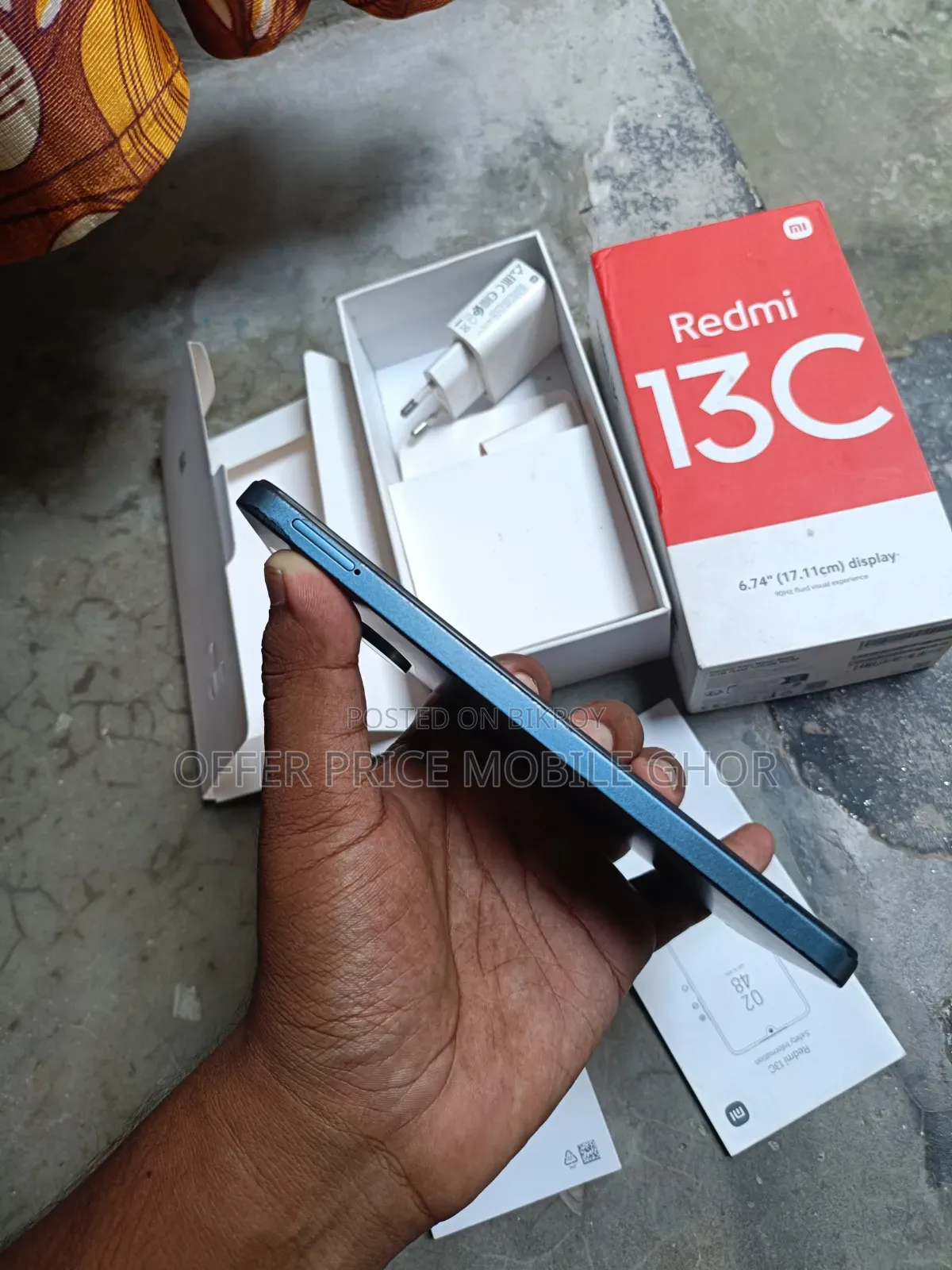 শাওমি রেডমি ১৩ ১২৮ জিবি গ্রে