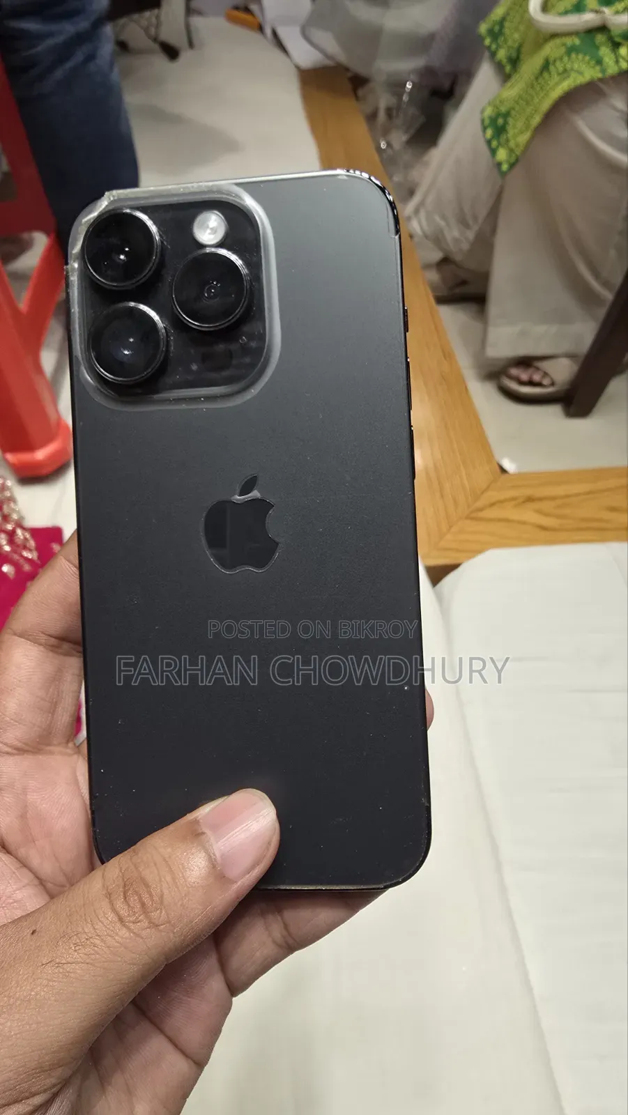 অ্যাপল আইফোন ১৪ প্রো ১২৮ জিবি ব্ল্যাক