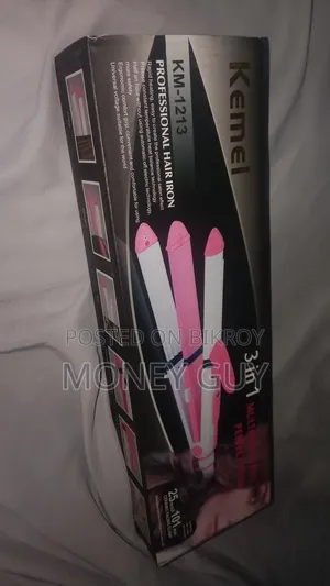 Kemei 3 in One Hair Straightener