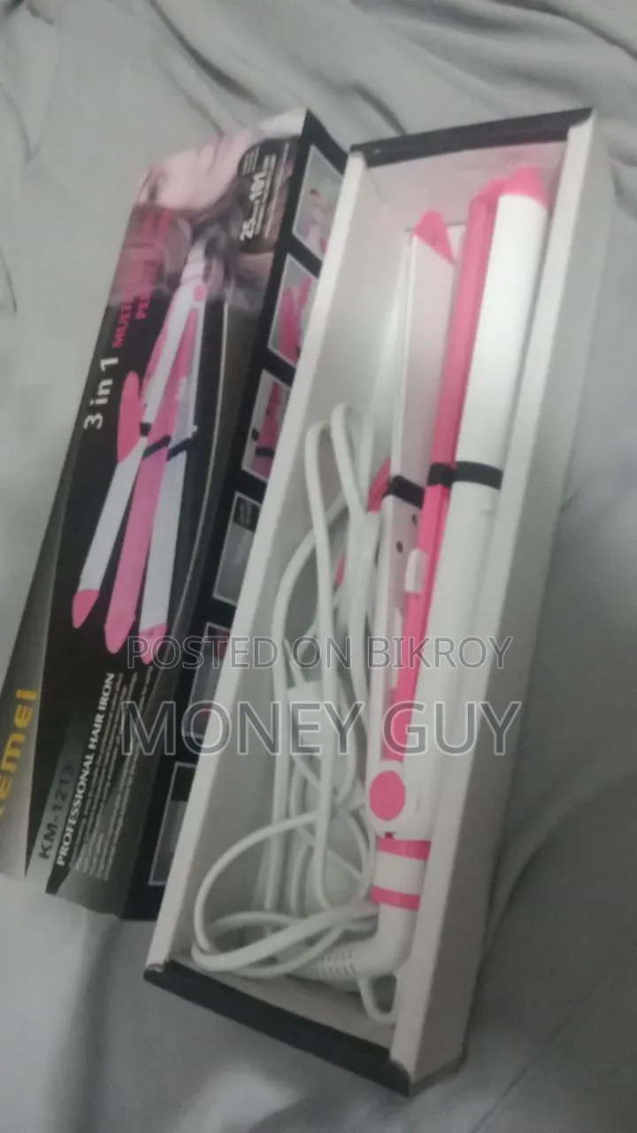 Kemei 3 in One Hair Straightener