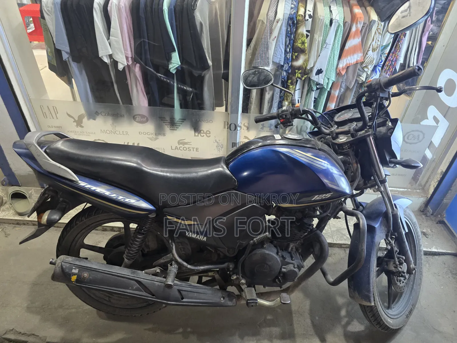 Yamaha Saluto 125 2019 Blue