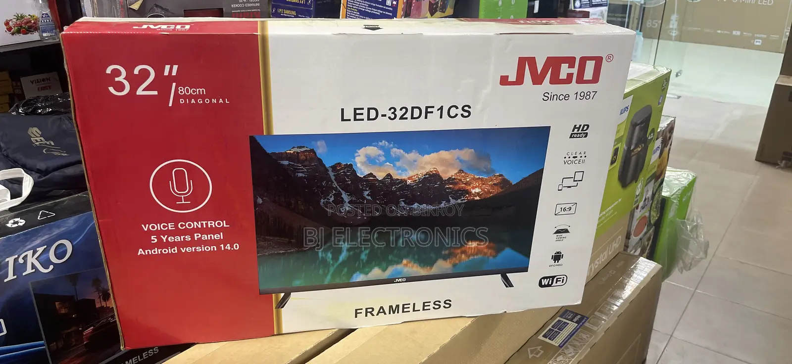 Jvco Df1 32-Inch Google Smart Led TV