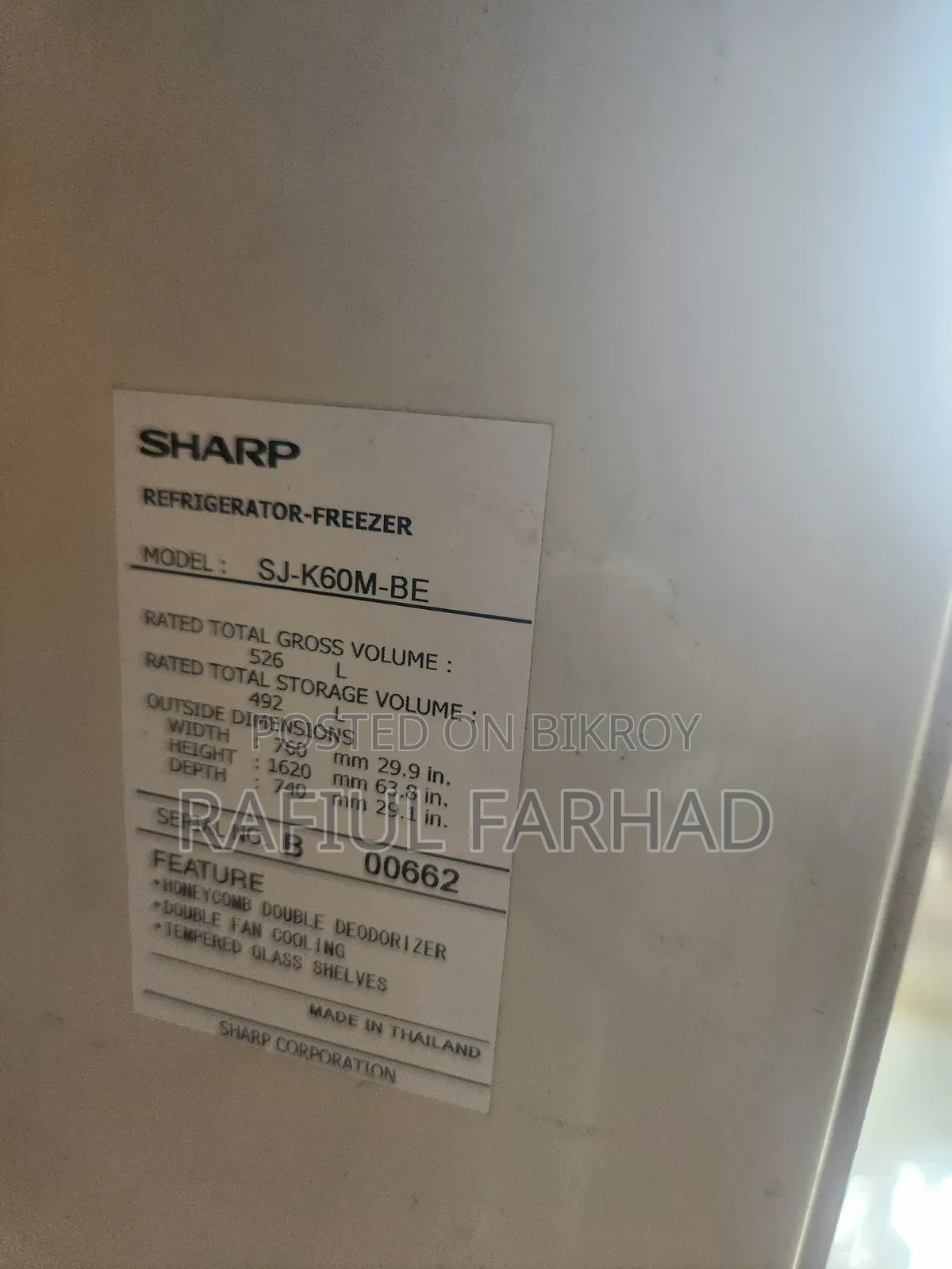 Fridge for Sale