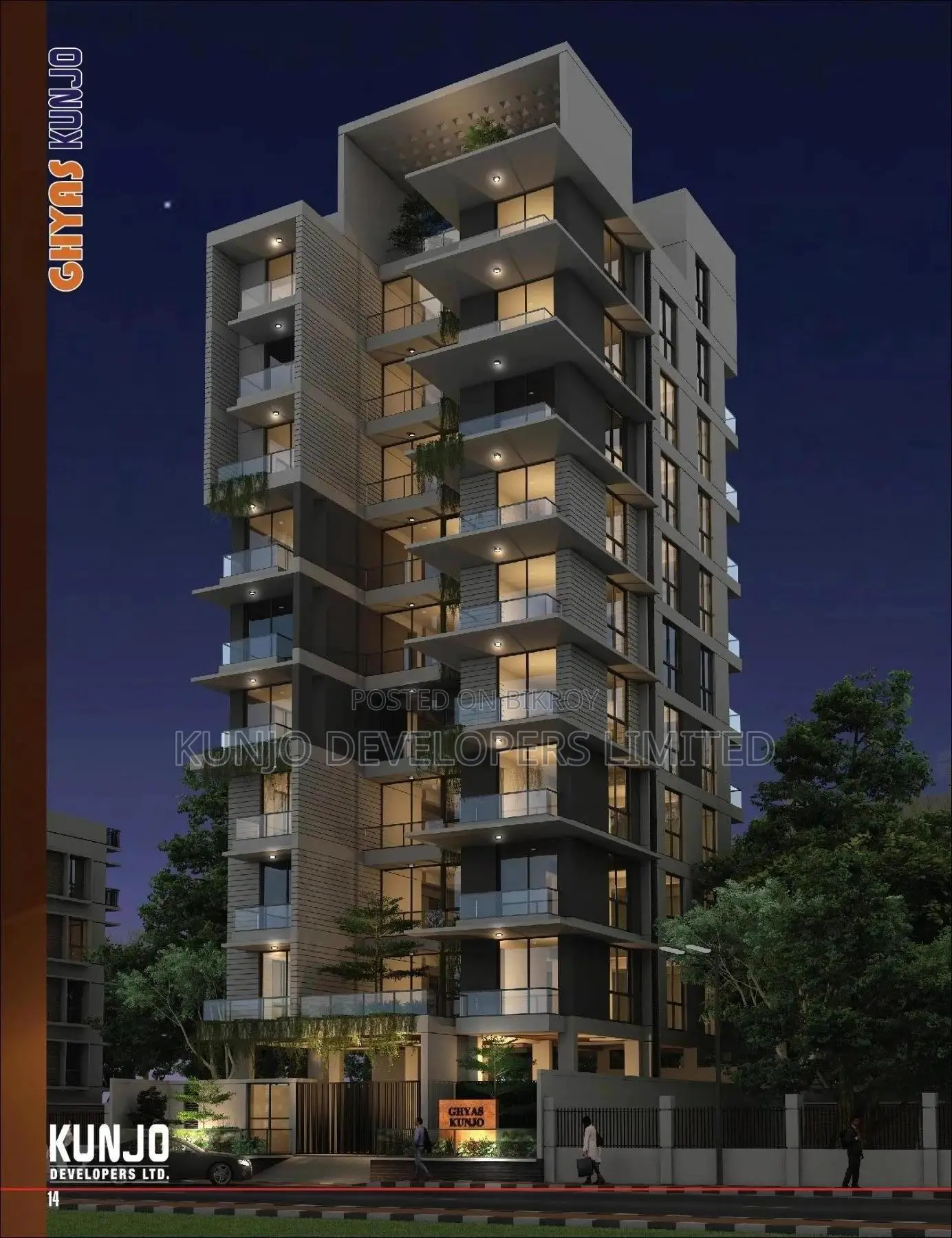 4-Bedroom Apartment in Ghyas Kunjo By Kunjo, Uttara for sale