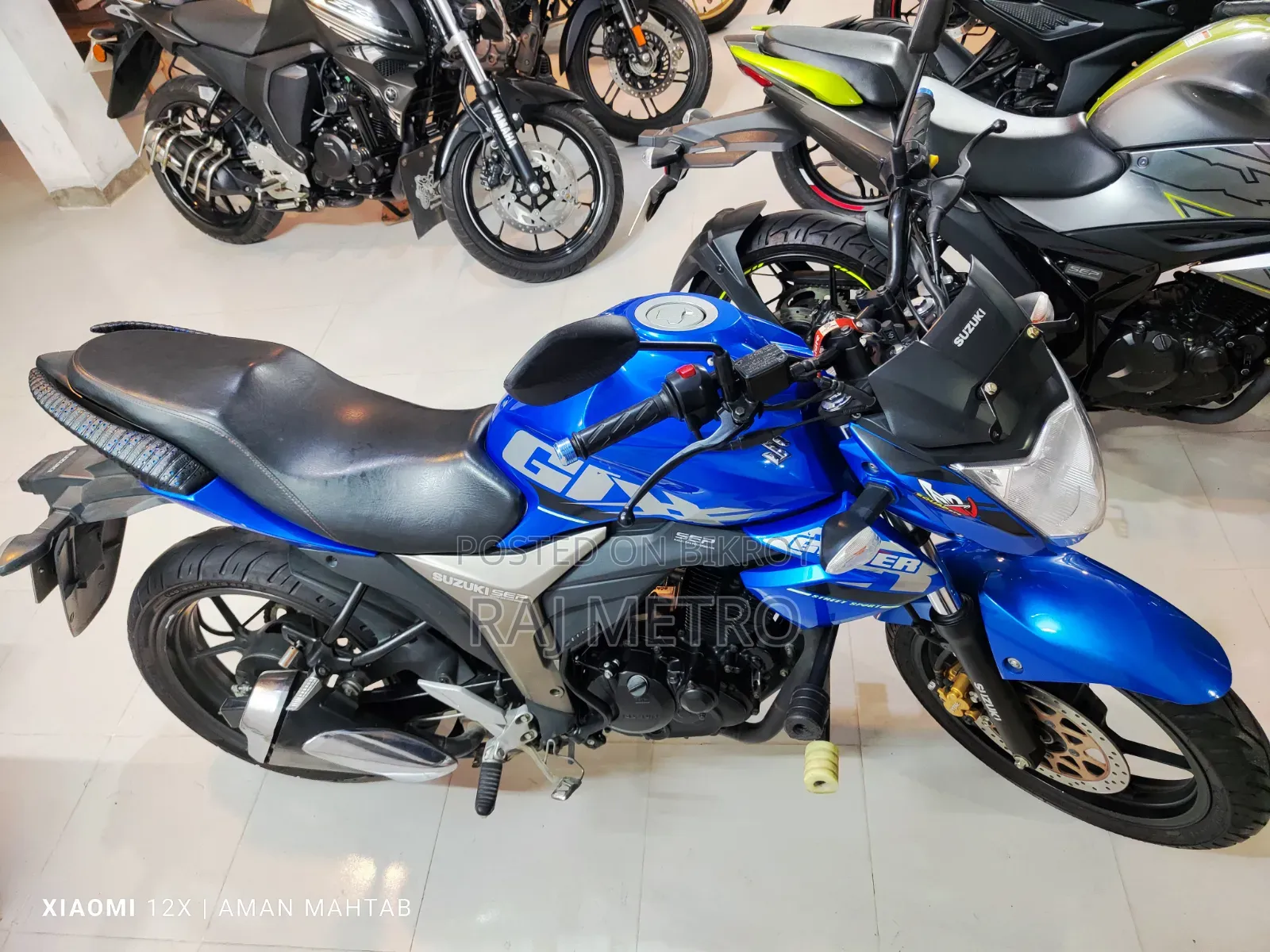 Suzuki Gixxer 2022 Blue