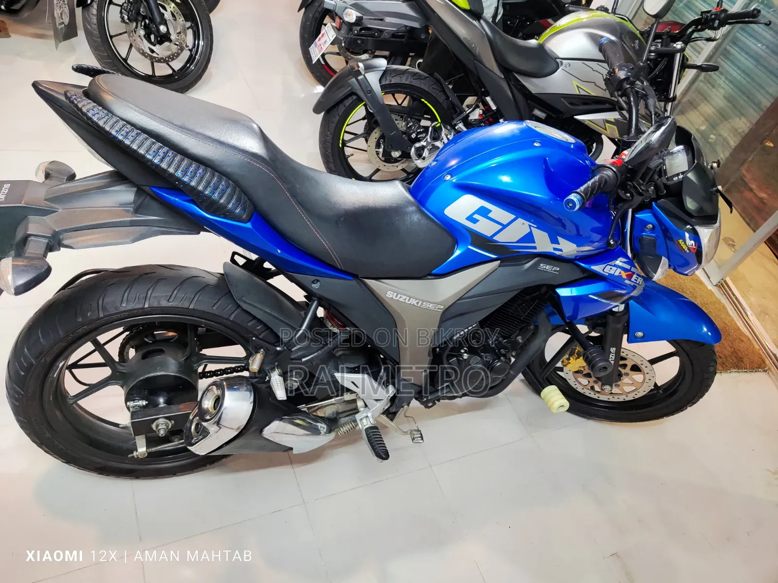 Suzuki Gixxer 2022 Blue
