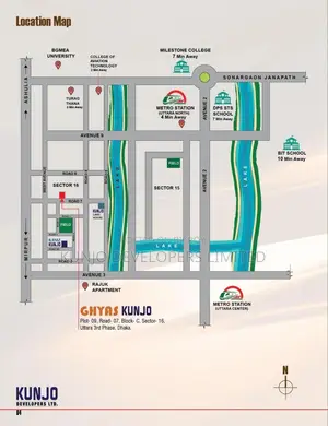 4-Bedroom Apartment in Ghyas Kunjo By Kunjo, Uttara for sale