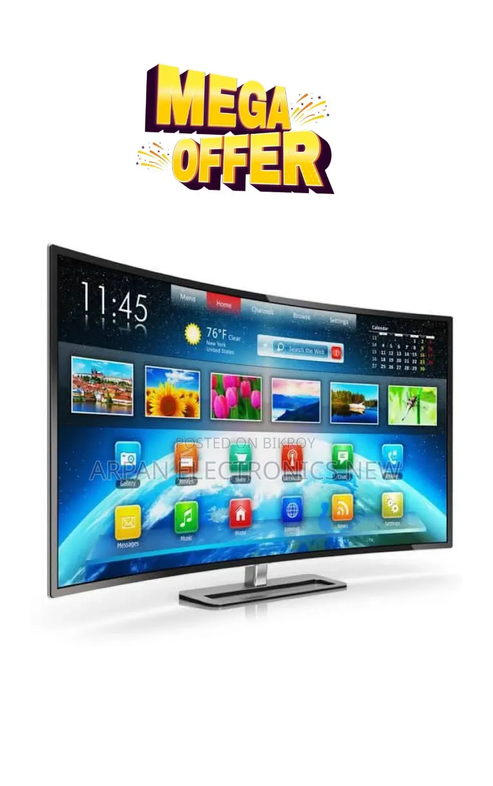 Android 32-Inch Smart Led Hd Television (Sony Plus)