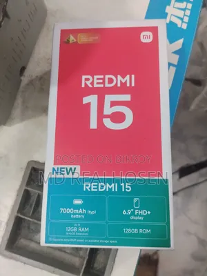 Xiaomi Redmi Note 15 128 GB Black