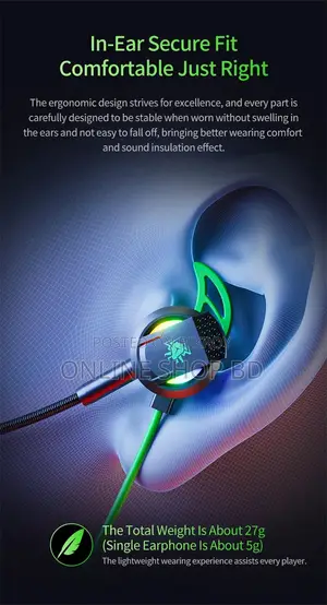 Plextone RX3 Plus Gaming Earbuds - Low Latency Type-C Earphone