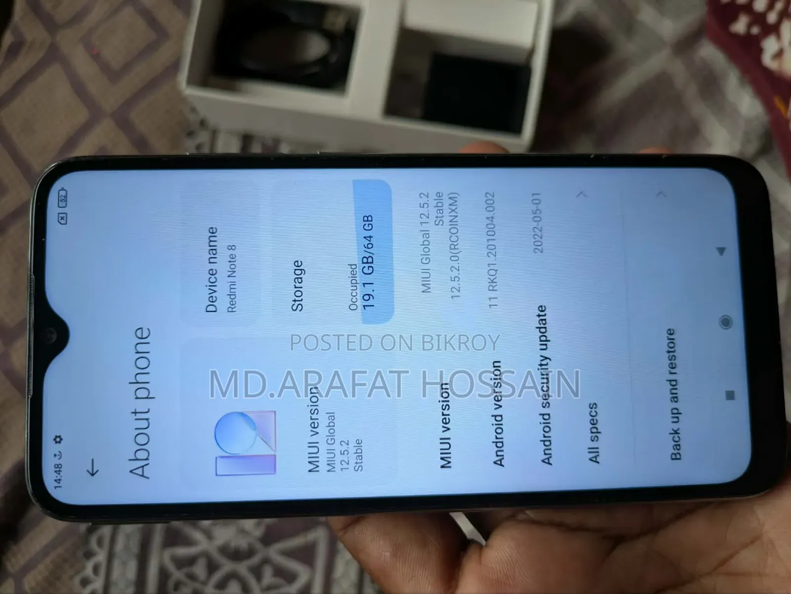 Xiaomi Redmi Note 8 64 GB Red