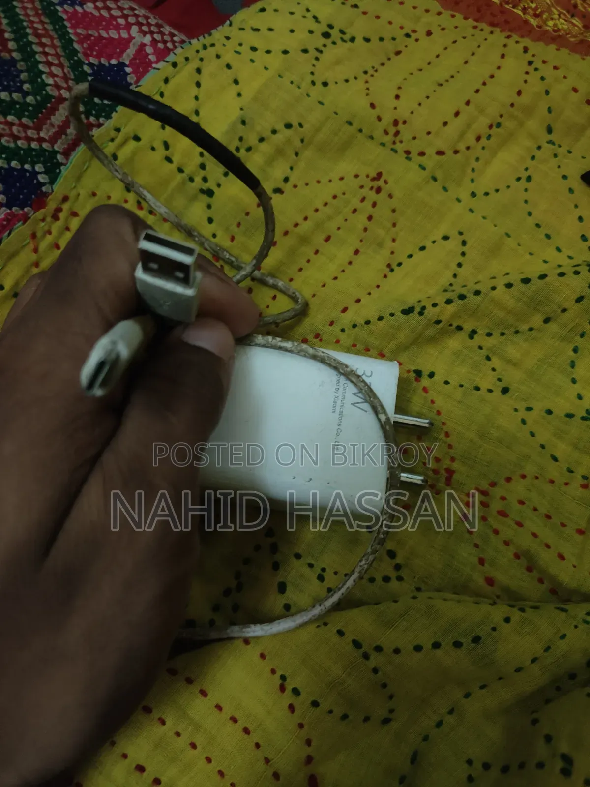 অরজিনাল শাওমি ব্যান্ডের চার্জার ৩৩ ওয়াট