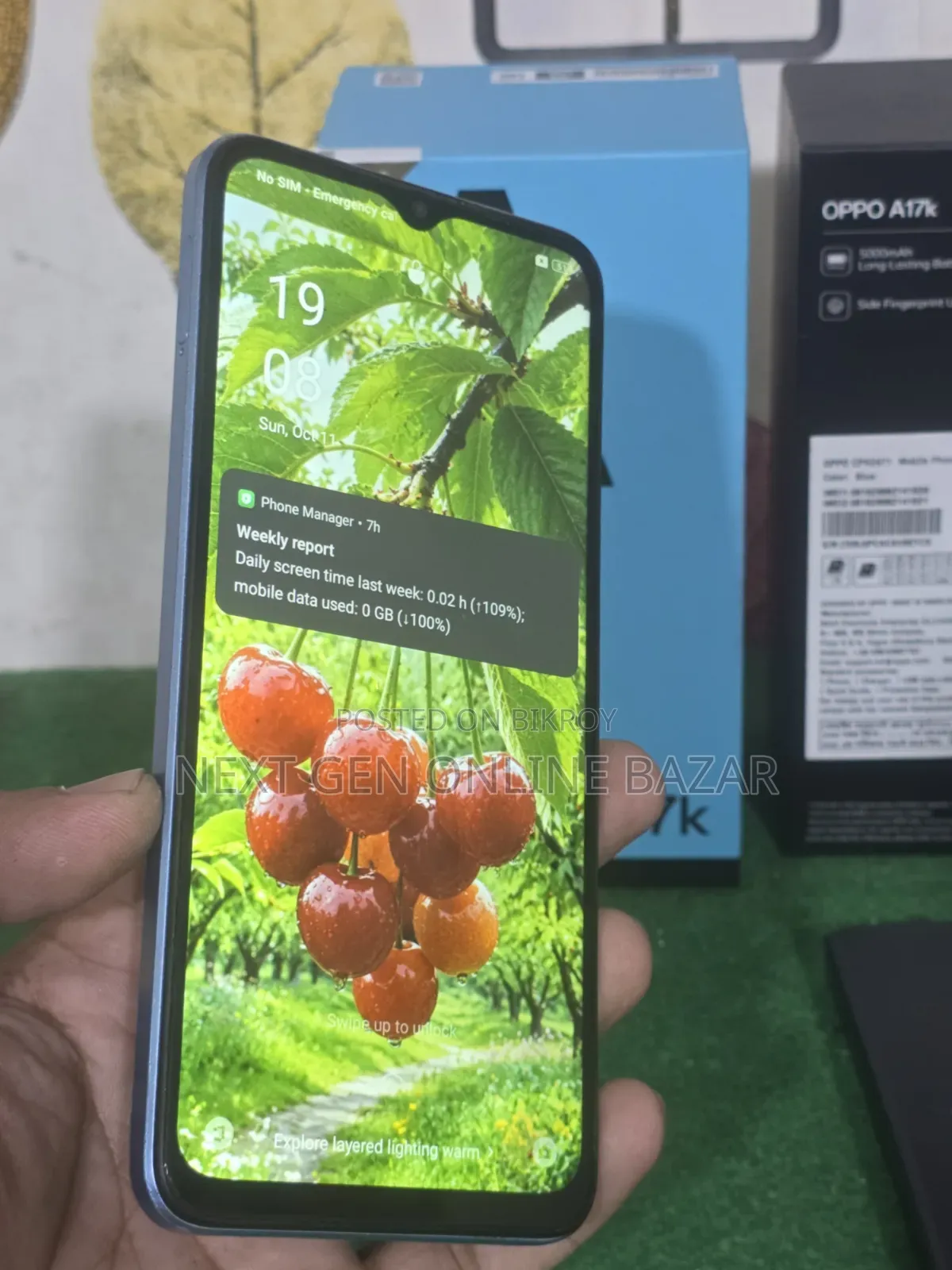 Oppo A17K 64 GB Blue