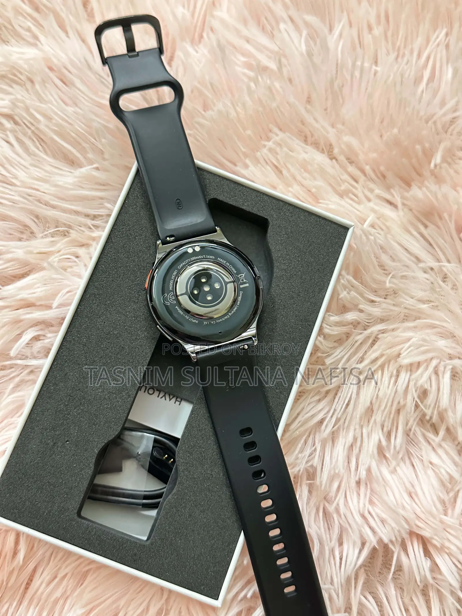HAYLOU Solar Lite 2 Smartwatch – (Black)