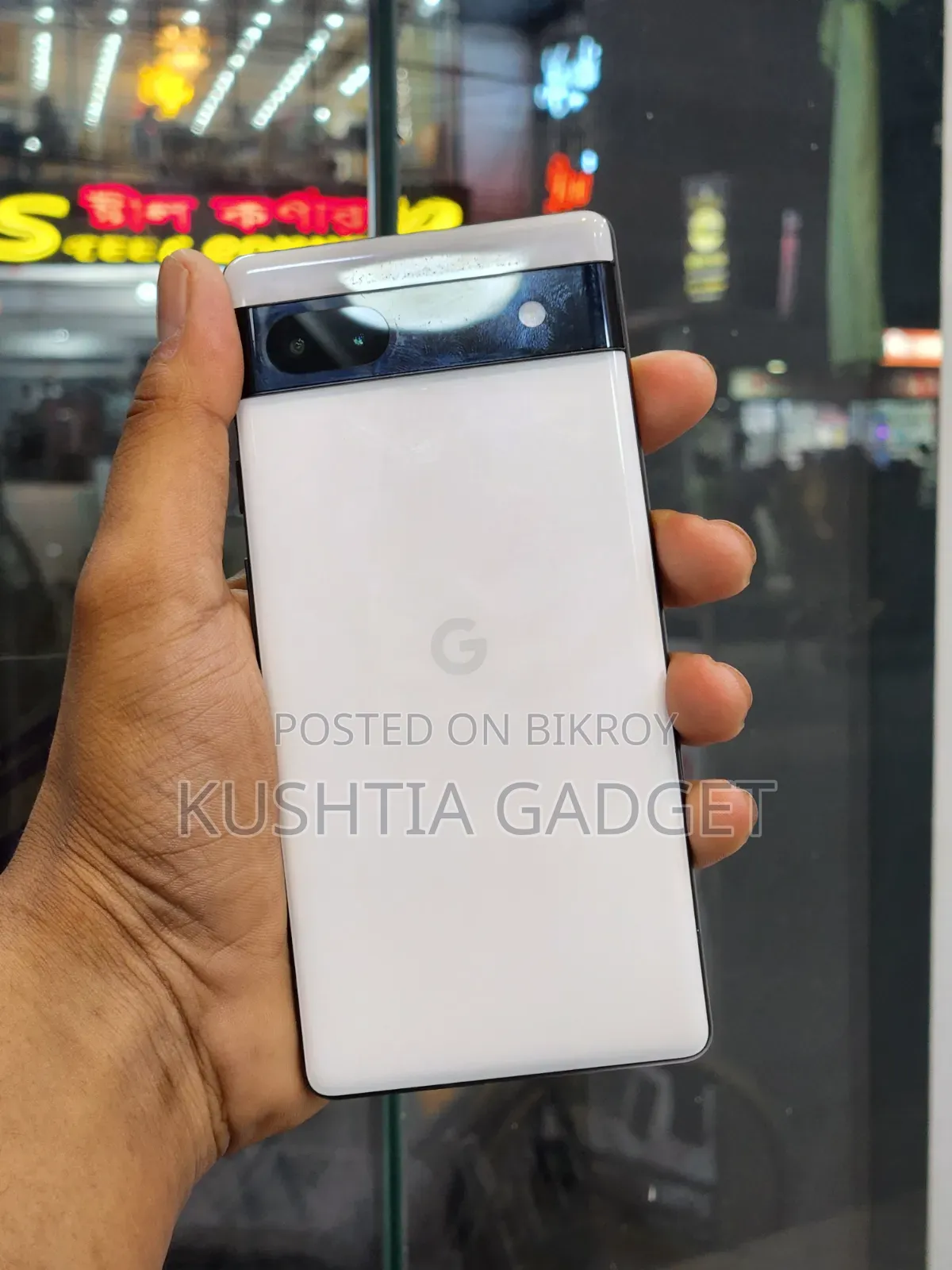 গুগল পিক্সেল ৬এ ১২৮ জিবি সাদা