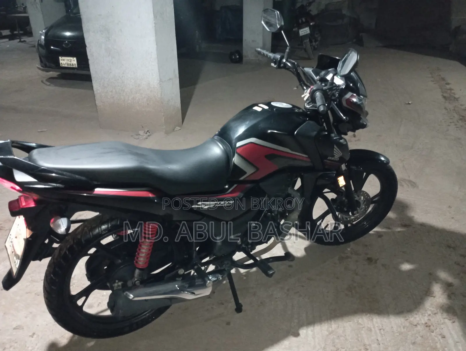 Honda SP 125 2025 Black