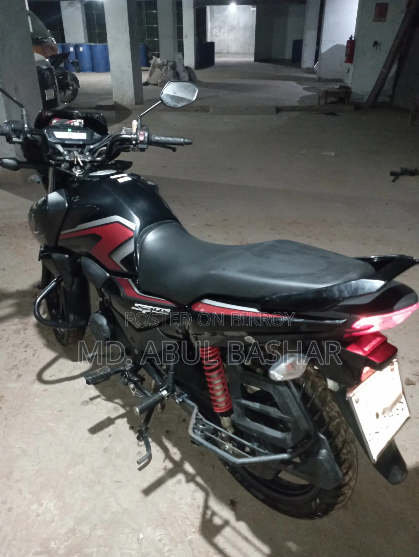 Honda SP 125 2025 Black