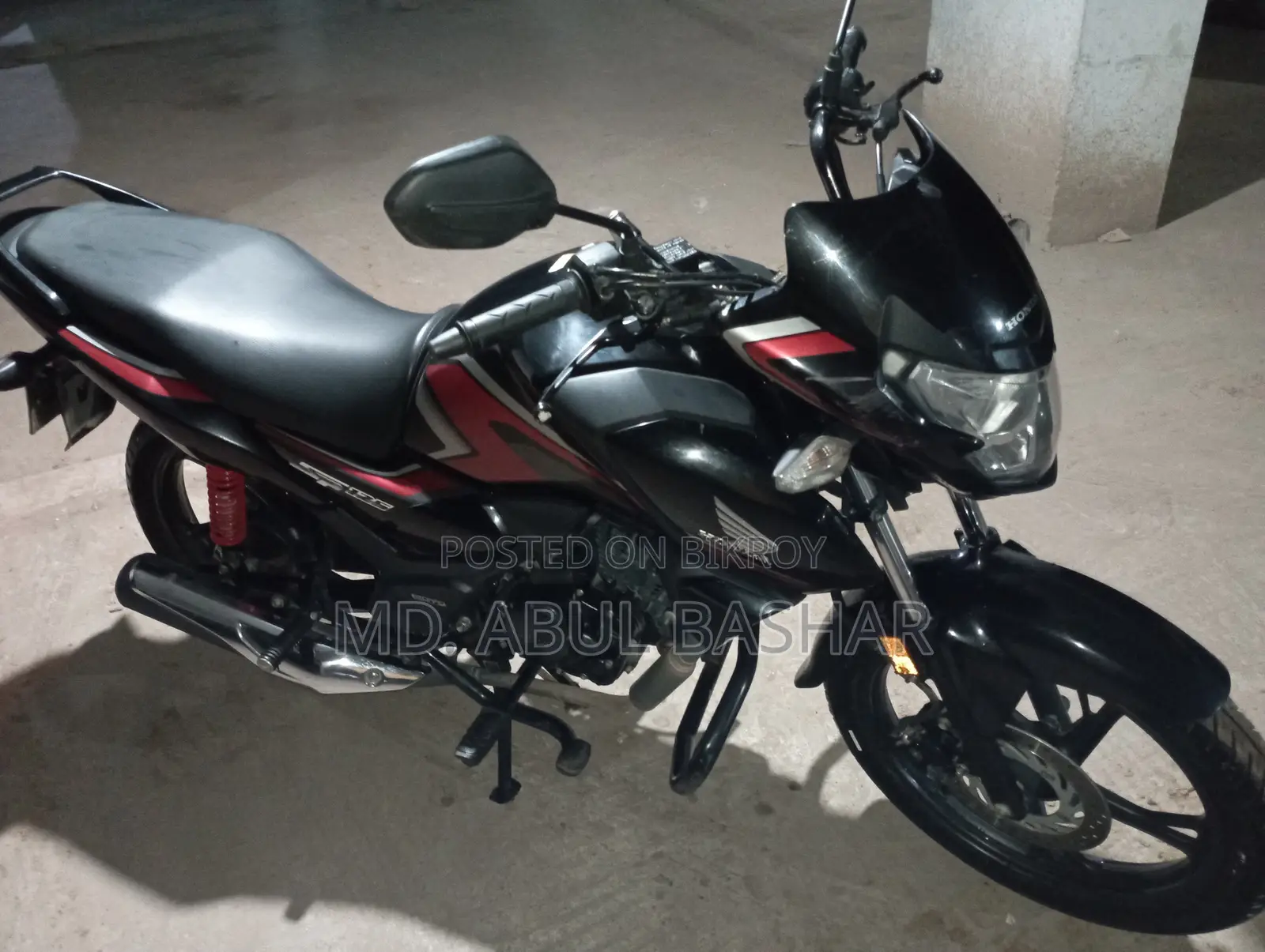 Honda SP 125 2025 Black