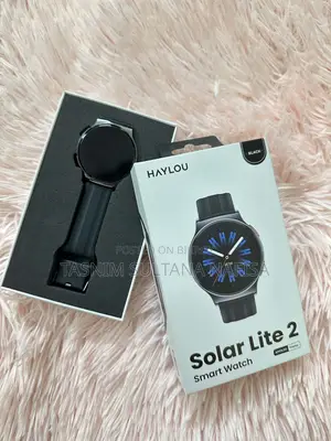 HAYLOU Solar Lite 2 Smartwatch – (Black)