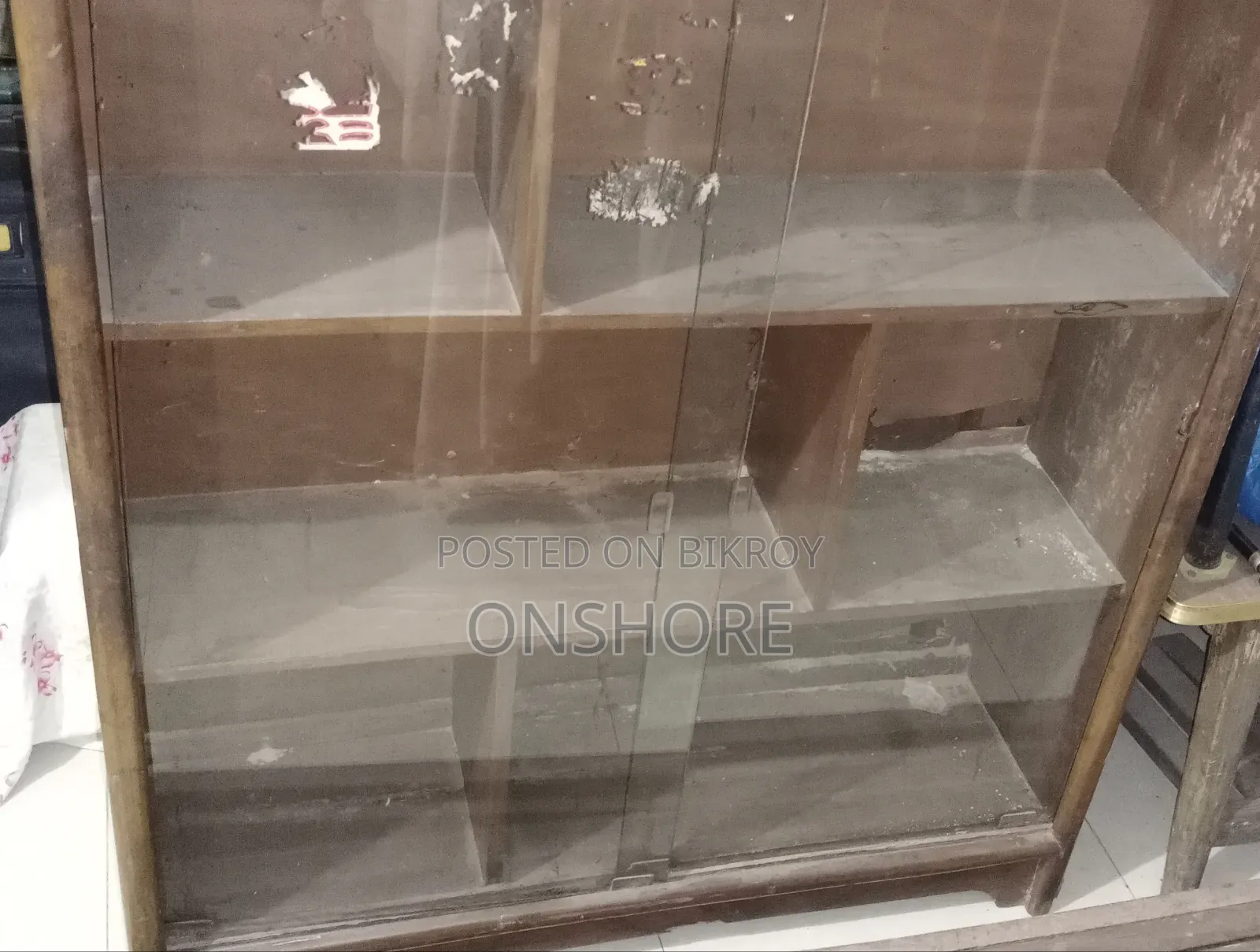 Wooden Glass Showcase-Display Cabinet