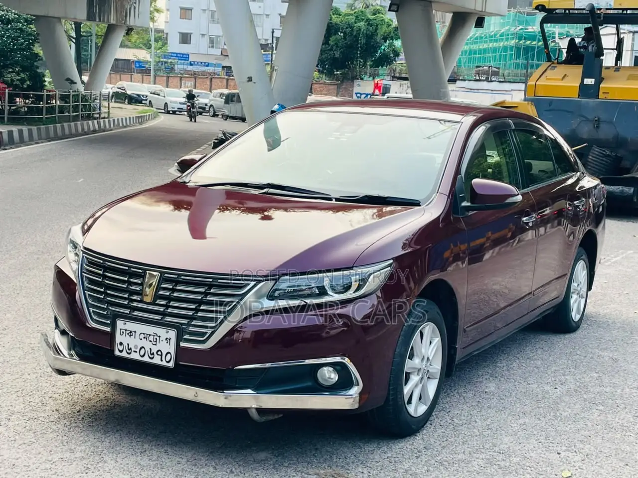 New Toyota Premio 2017 Maroon