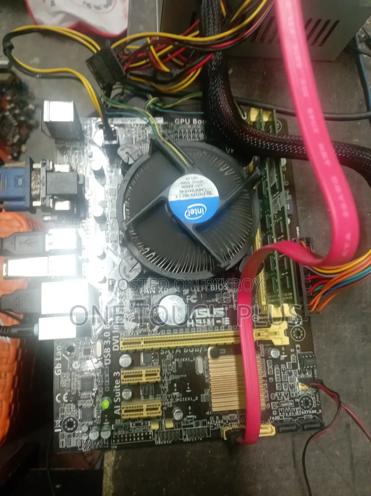 Asus H81 Processor Core i3 RAM 4GB Full Setup