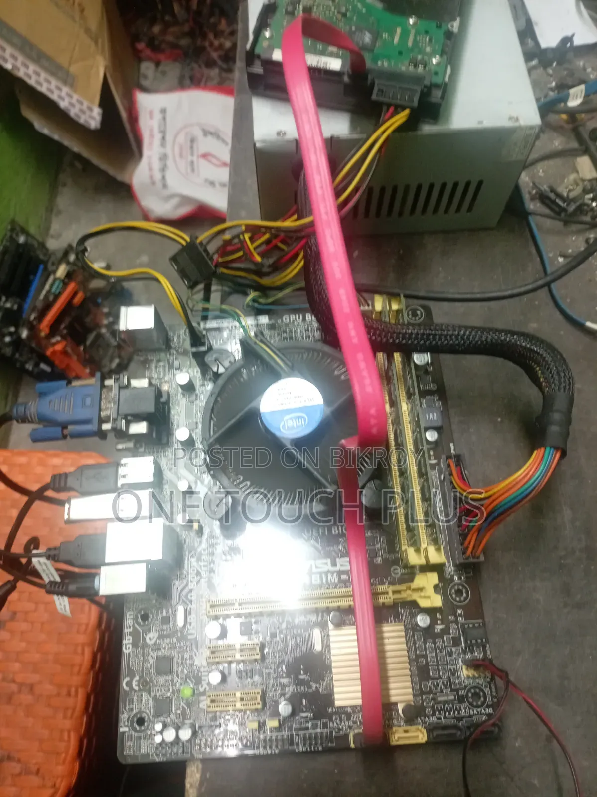 Asus H81 Processor Core i3 RAM 4GB Full Setup