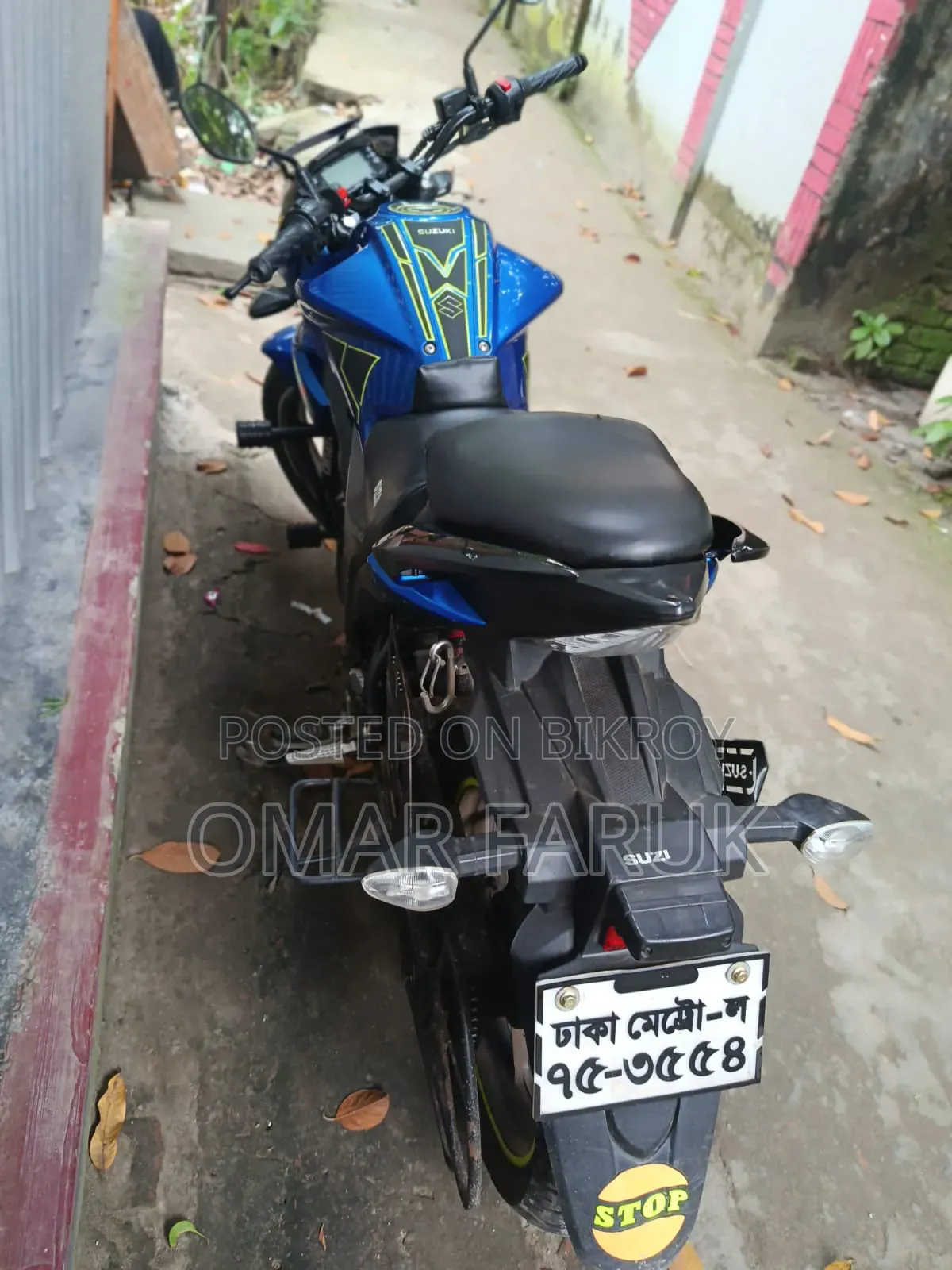Suzuki Gixxer 2022 Blue