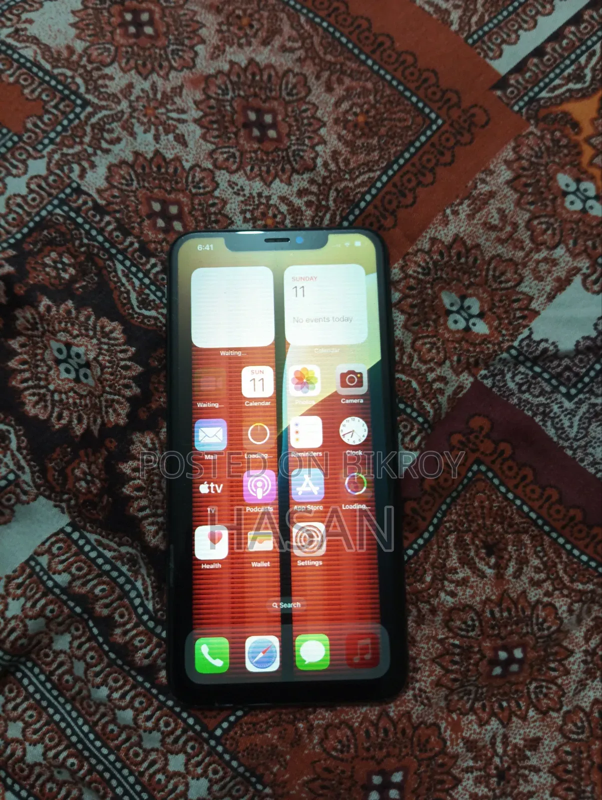 অ্যাপল আইফোন এক্সএস ম্যাক্স ২৫৬ জিবি ব্ল্যাক