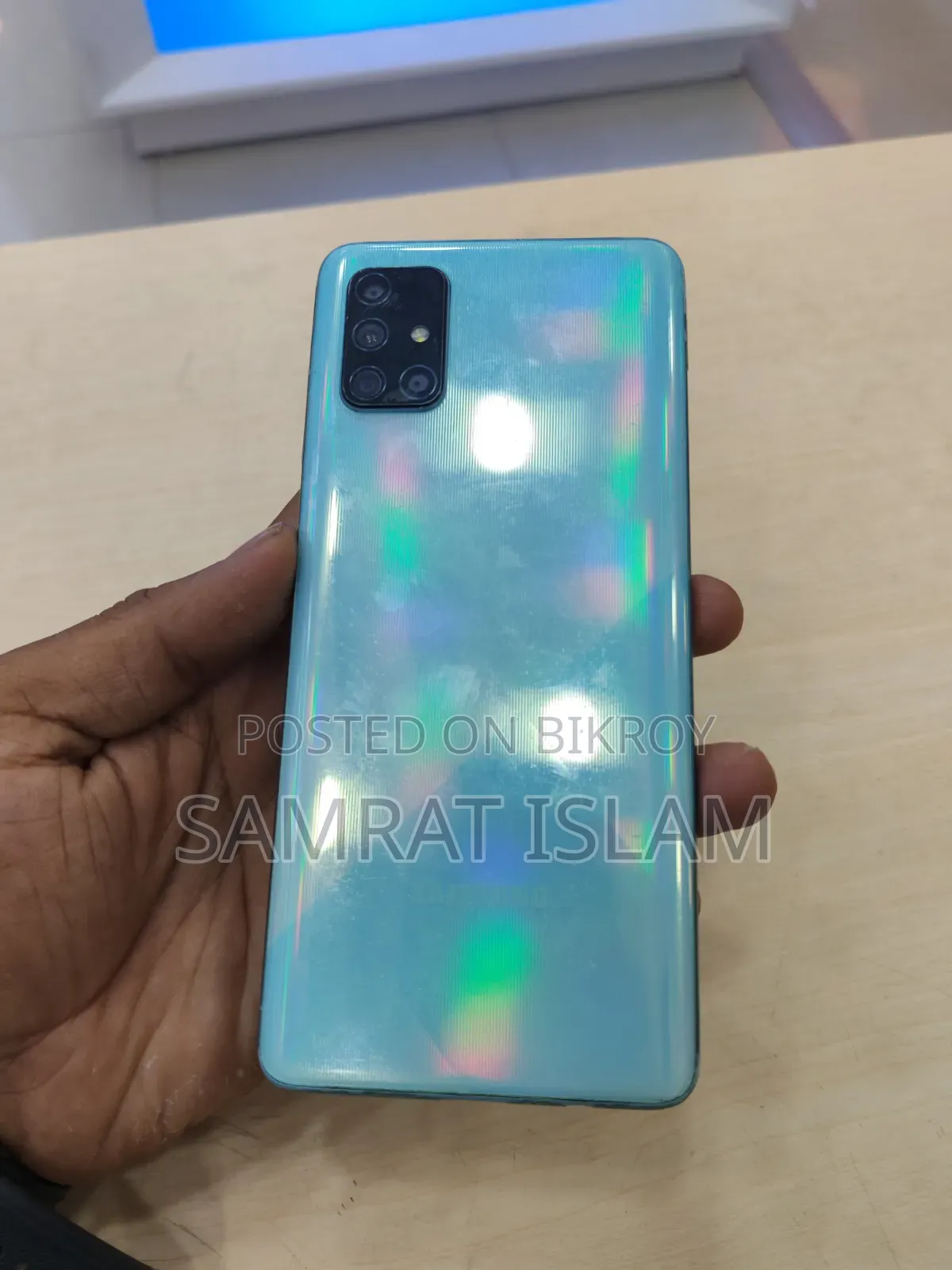 Samsung Galaxy A71 5G ১২৮ জিবি ব্লু