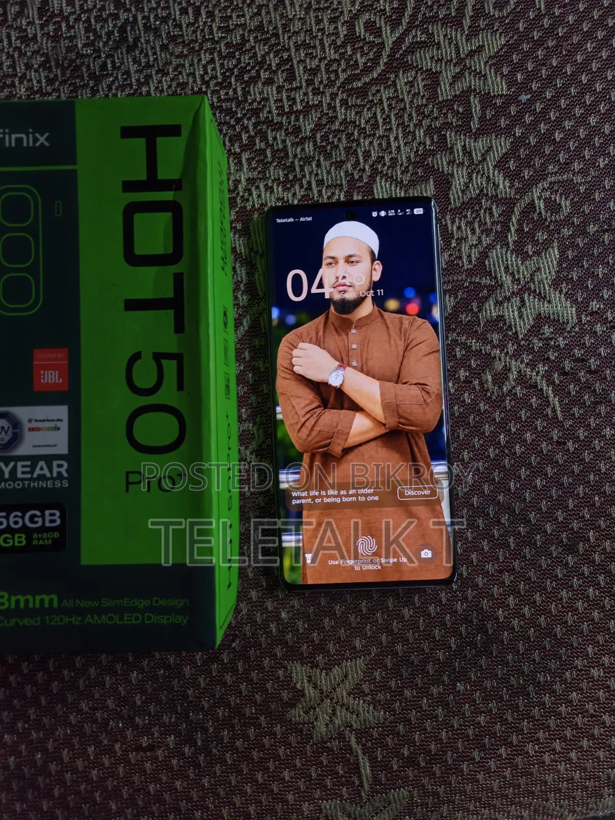 Infinix Hot 50 Pro+ 4G 256 GB Graphite