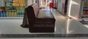 A Chocolate Color Sofa