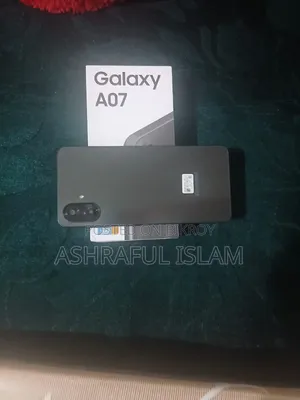 স্যামসাং গ্যালাক্সি এ০৭ ৪জি ৬৪ জিবি ব্ল্যাক