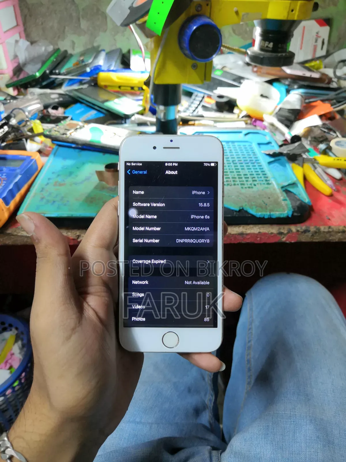 Apple iPhone 6s 16 GB Silver