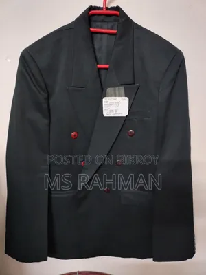 Exclusive Designed, Black Color (Complete) Suit Coat.