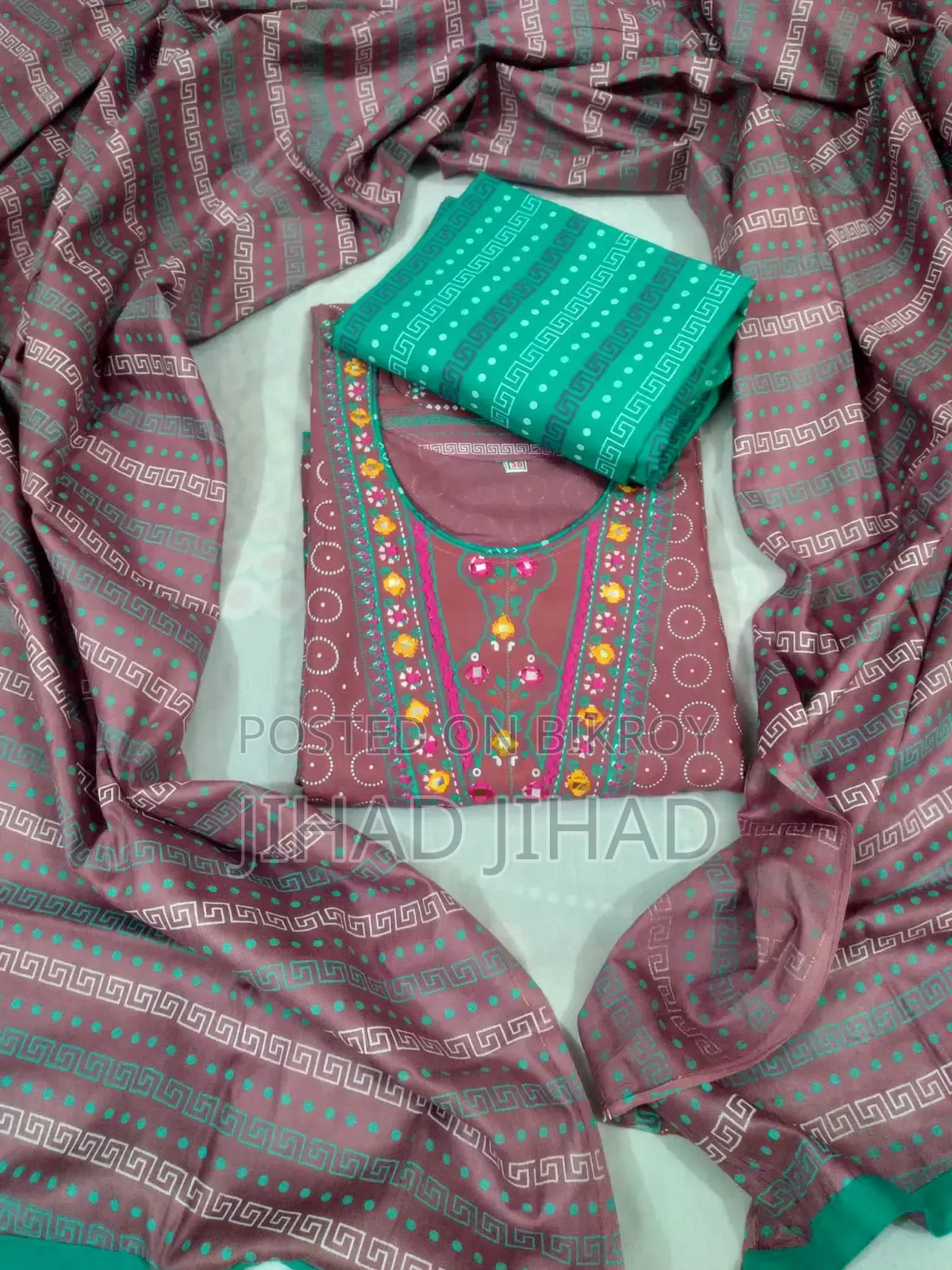 Cotton Ready Three Piece. Body 38