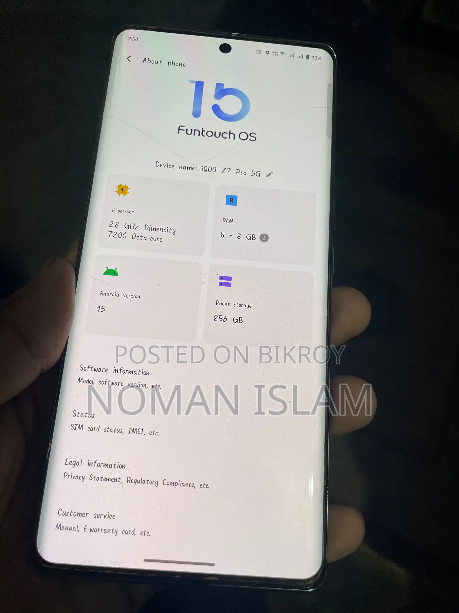 New iQOO 256 GB