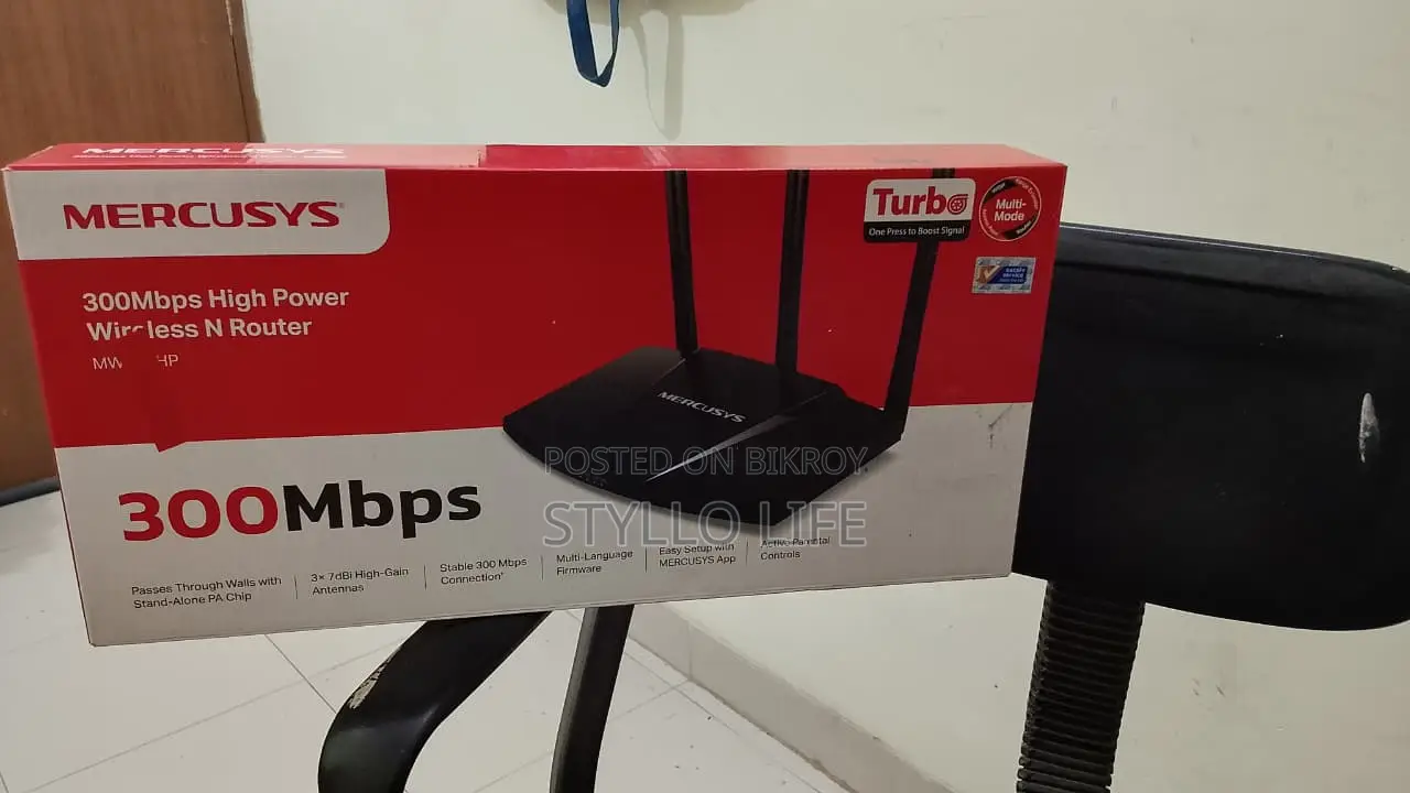Mercusys MW330HP 300Mbps High Power Router – Mirpur 13