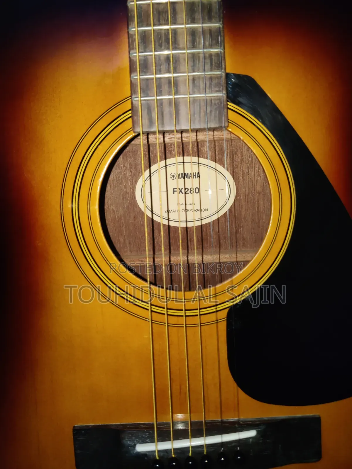 Yamaha Fx280 Acoustic Electrical Guitar
