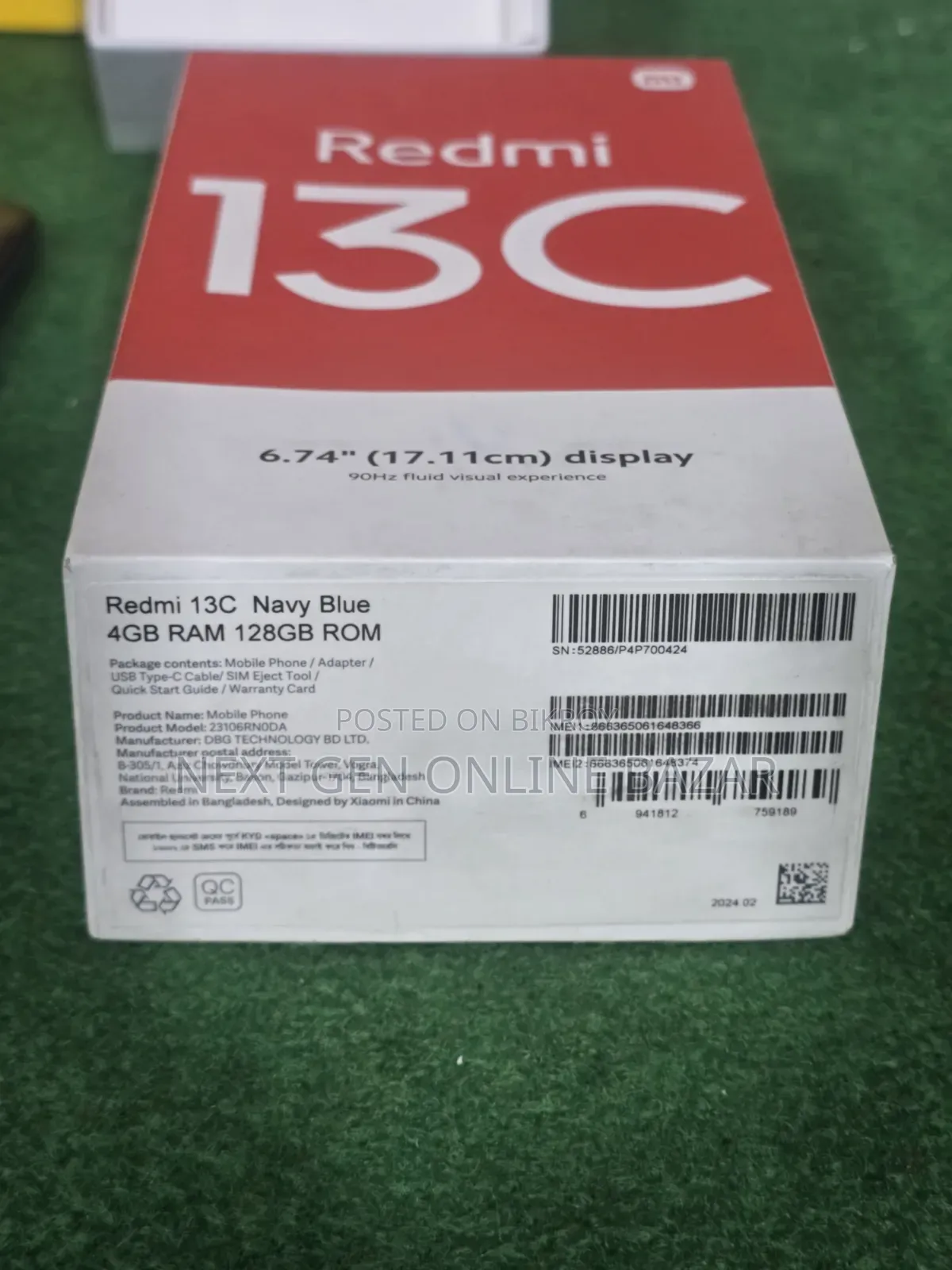 Xiaomi Redmi 13C 128 GB Blue